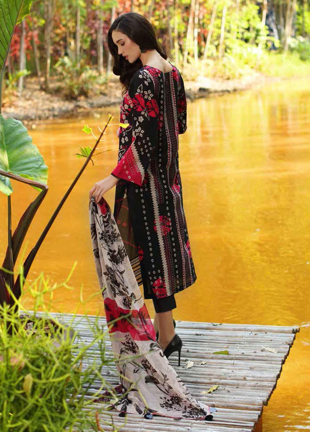 Print Melody By Charizma Embroidered Lawn Suits Unstitched 3 Piece CRZ22-PM3 PEC : 24 - Summer Collection