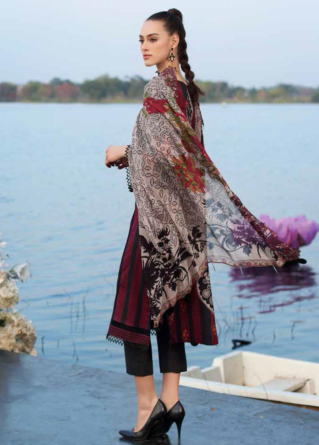 Print Melody By Charizma Embroidered Lawn Suits Unstitched 3 Piece CRZ22-PM3 PEC : 30 - Summer Collection