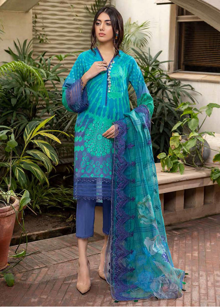 Print Melody By Charizma Embroidered Lawn Suits Unstitched 3 Piece CRZ22-PM3 PEC : 33 - Summer Collection
