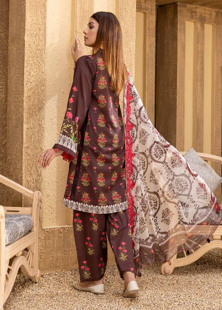 Charizma Embroidered Lawn Suits Unstitched 3 Piece CRZ22ML-4 PEC-34 - Summer Collection