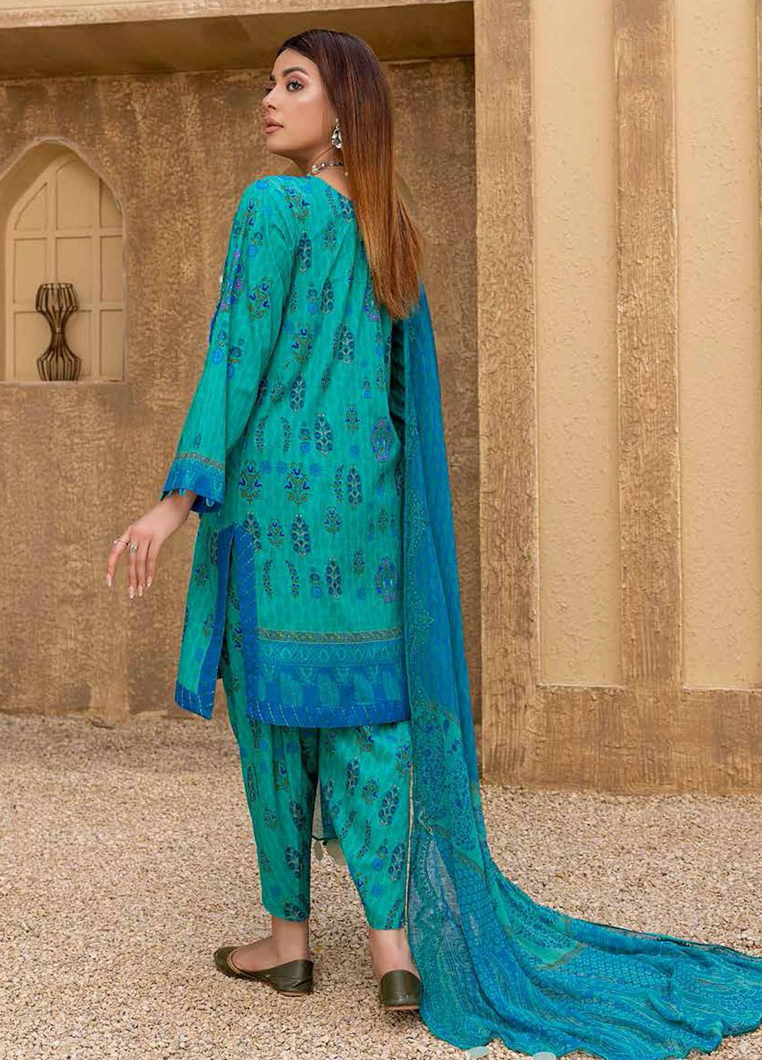 Charizma Embroidered Lawn Suits Unstitched 3 Piece CRZ22ML-4 PEC-36 - Summer Collection