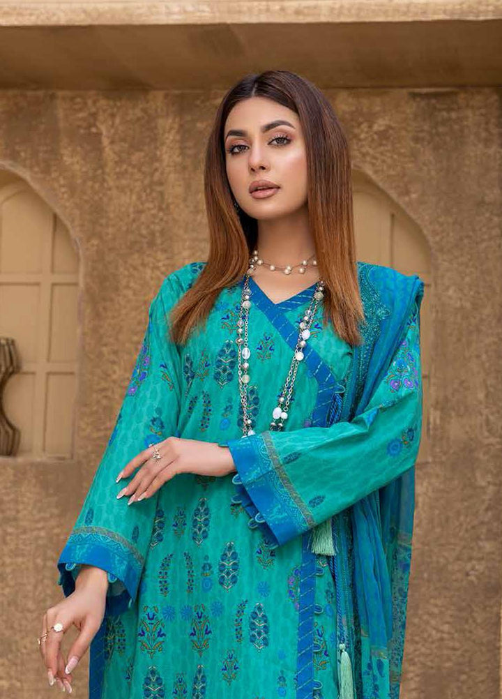 Charizma Embroidered Lawn Suits Unstitched 3 Piece CRZ22ML-4 PEC-36 - Summer Collection
