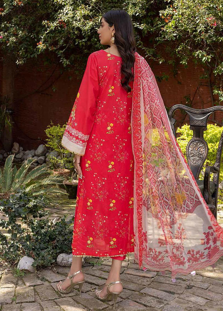 Charizma Embroidered Lawn Suits Unstitched 3 Piece CRZ22ML-4 PEC-39 - Summer Collection