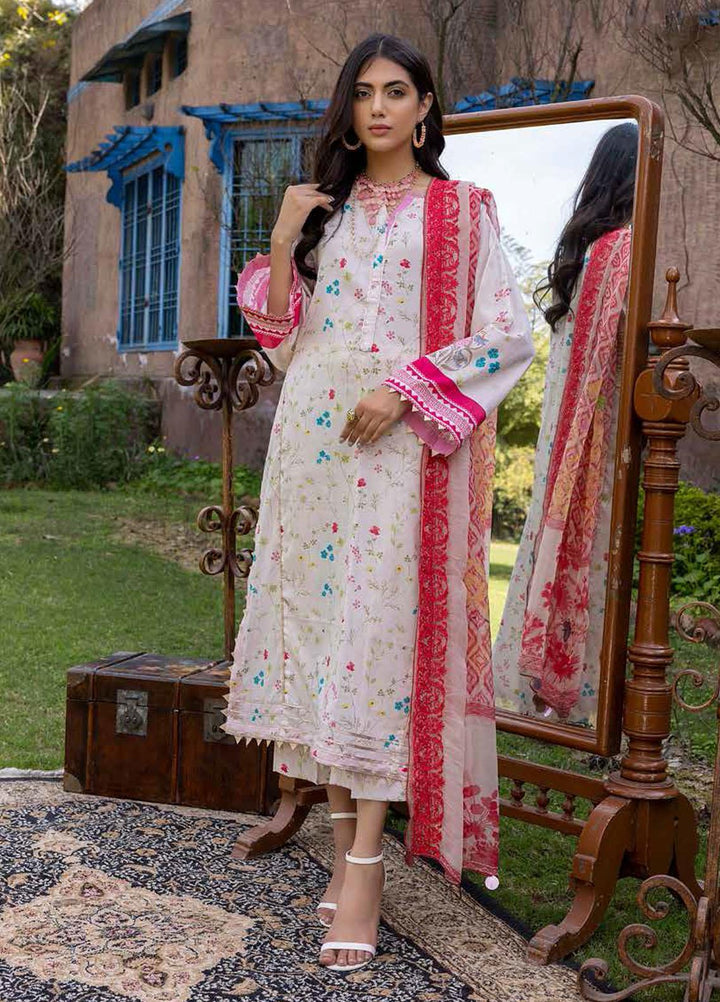 Charizma Embroidered Lawn Suits Unstitched 3 Piece CRZ22ML-4 PEC-42 - Summer Collection