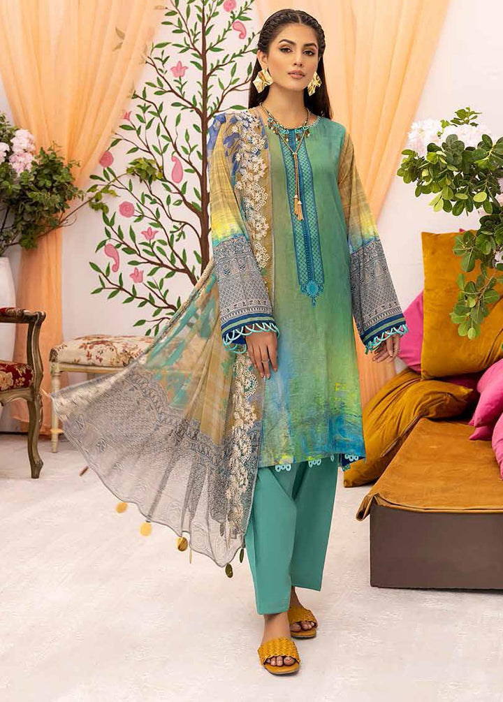 Print Melody By Charizma Embroidered Lawn Suits Unstitched 3 Piece CRZ22-PM6 PEC - 53 - Summer Collection