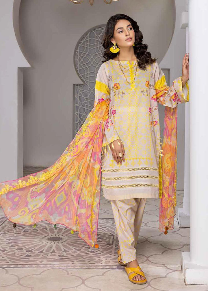 Print Melody By Charizma Embroidered Lawn Suits Unstitched 3 Piece CRZ22-PM6 PEC - 55 - Summer Collection