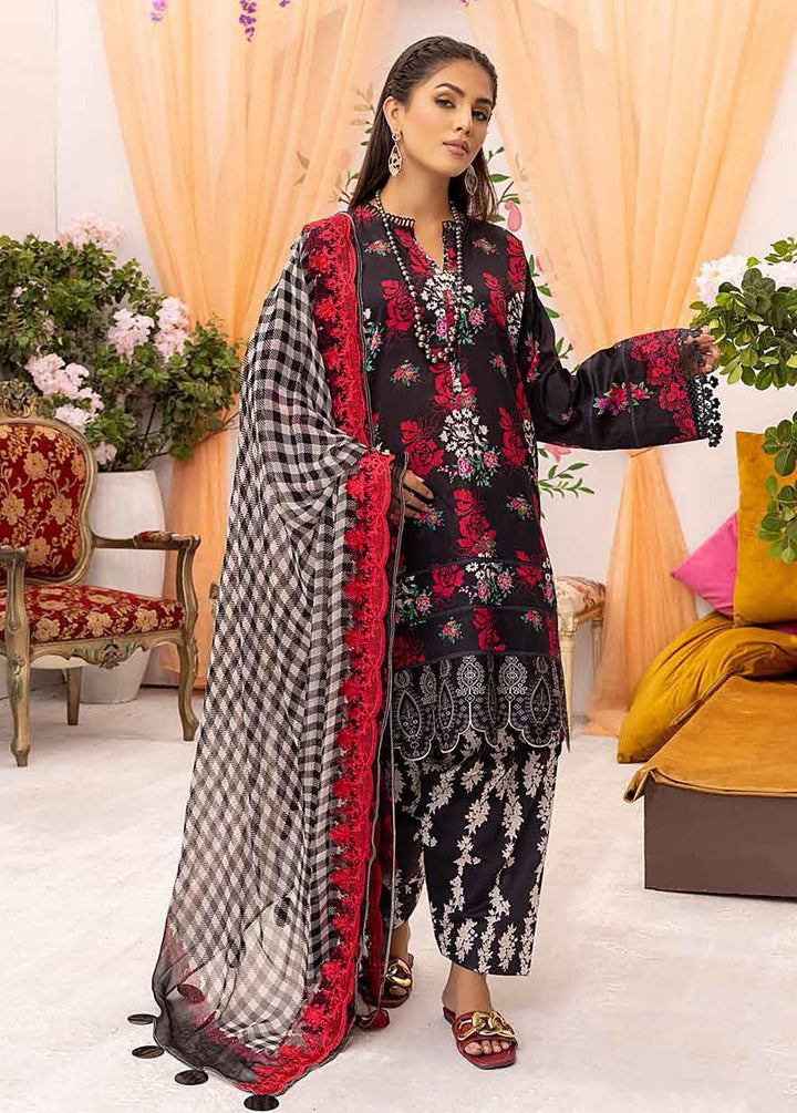 Print Melody By Charizma Embroidered Lawn Suits Unstitched 3 Piece CRZ22-PM6 PEC - 56 - Summer Collection