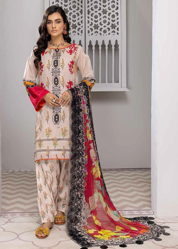 Print Melody By Charizma Embroidered Lawn Suits Unstitched 3 Piece CRZ22-PM6 PEC - 58 - Summer Collection