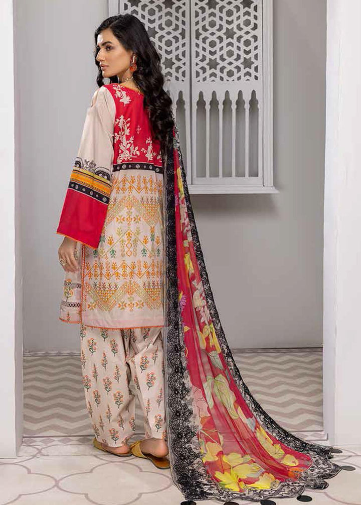 Print Melody By Charizma Embroidered Lawn Suits Unstitched 3 Piece CRZ22-PM6 PEC - 58 - Summer Collection