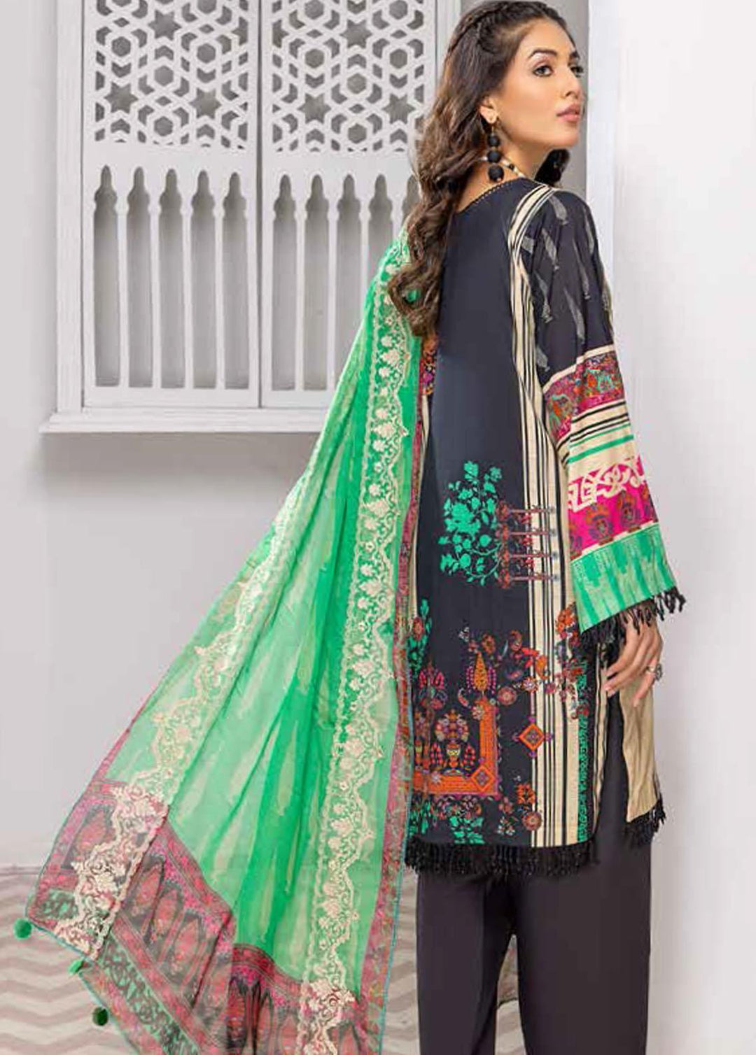 Print Melody By Charizma Embroidered Lawn Suits Unstitched 3 Piece CRZ22-PM6 PEC - 63 - Summer Collection