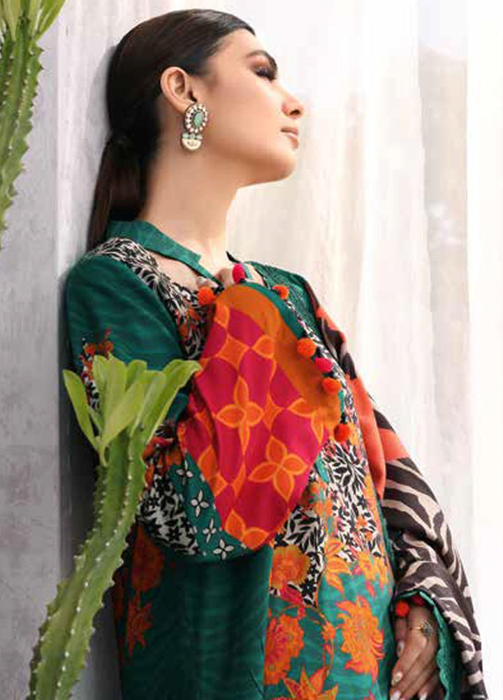 Charizma Embroidered Slub Suits Unstitched 3 Piece CRZ23PM CPMW3-01 - Winter Collection