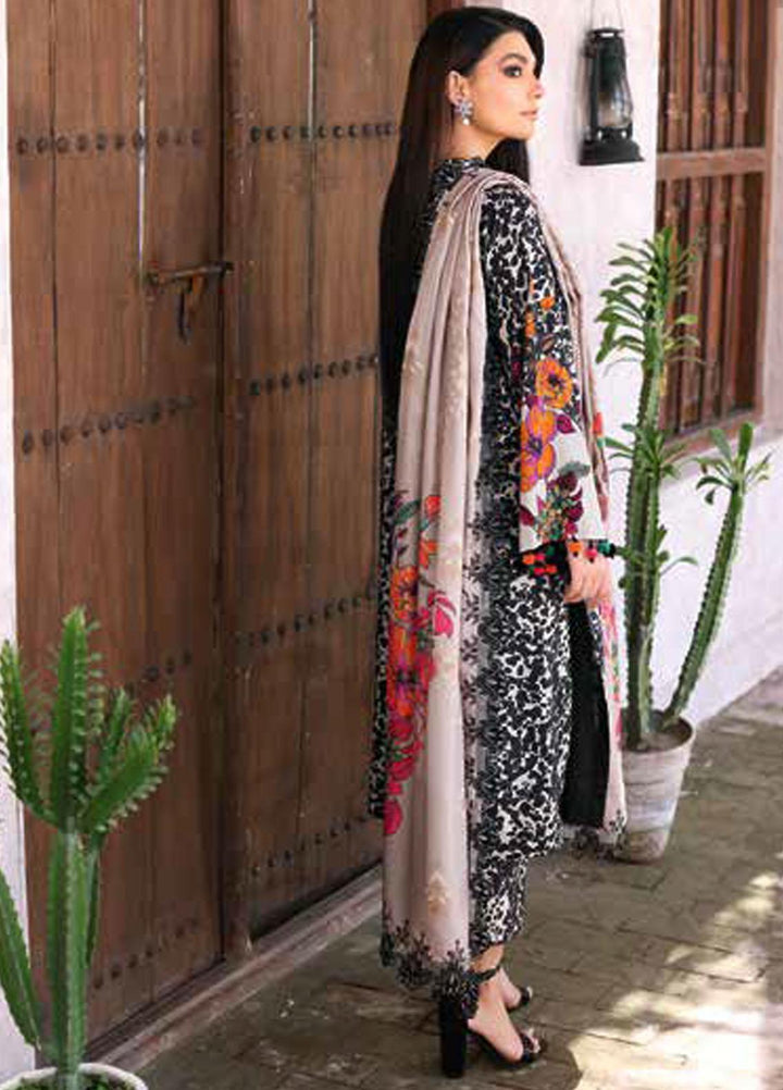 Charizma Embroidered Slub Suits Unstitched 3 Piece CRZ23PM CPMW3-04 - Winter Collection