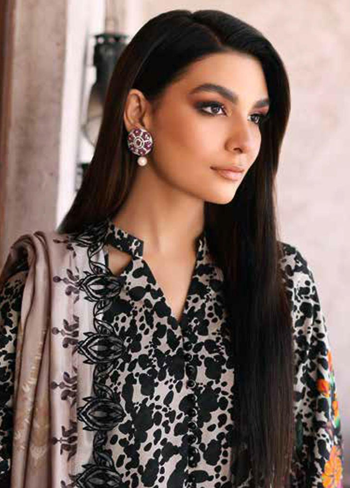 Charizma Embroidered Slub Suits Unstitched 3 Piece CRZ23PM CPMW3-04 - Winter Collection