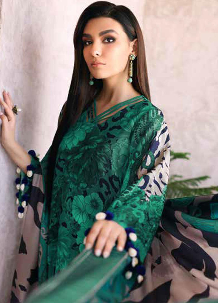 Charizma Embroidered Slub Suits Unstitched 3 Piece CRZ23PM CPMW3-05 - Winter Collection