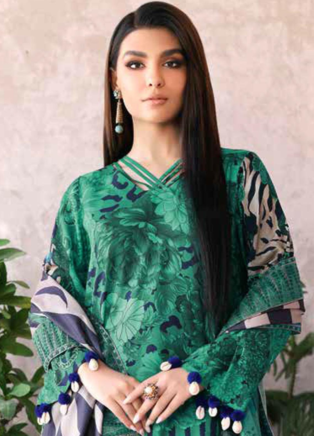 Charizma Embroidered Slub Suits Unstitched 3 Piece CRZ23PM CPMW3-05 - Winter Collection