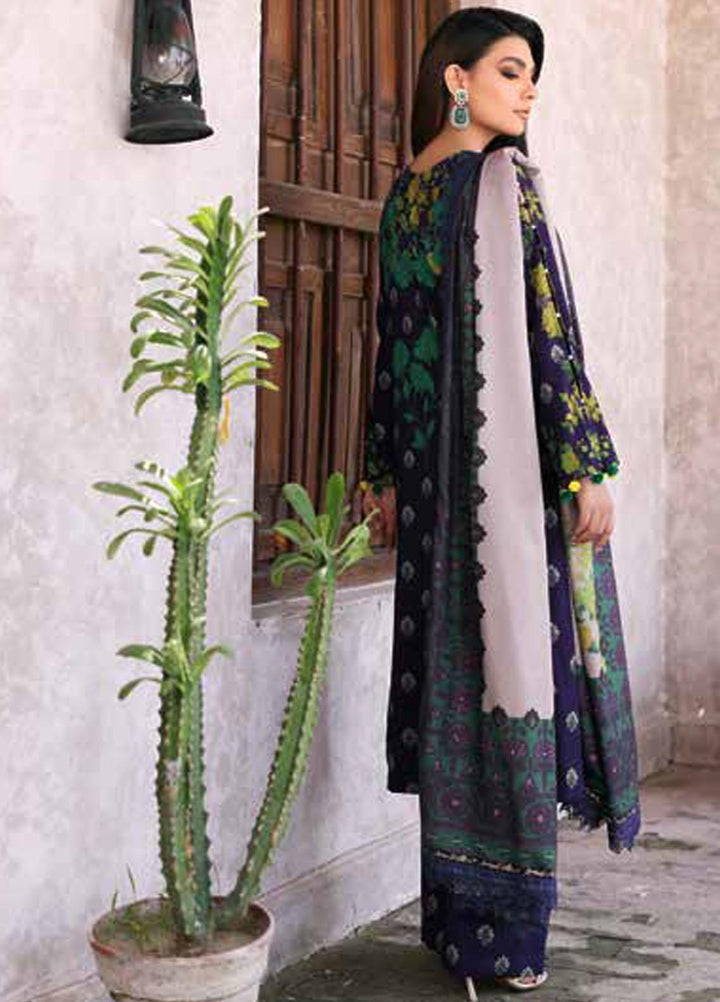 Charizma Embroidered Slub Suits Unstitched 3 Piece CRZ23PM CPMW3-07 - Winter Collection