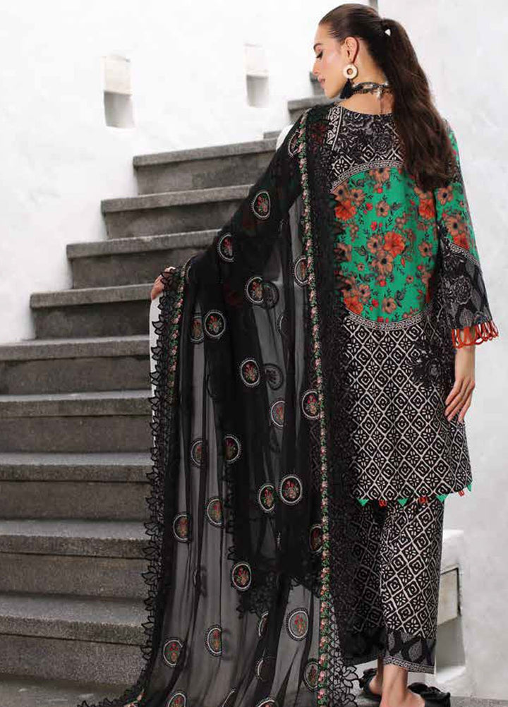 Charizma Printed Lawn Suits Unstitched 3 Piece CRZ24PM PM4-09 - Summer Collection