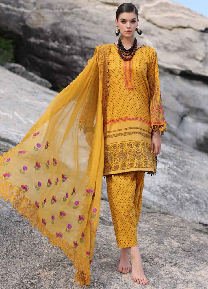 Charizma Printed Lawn Suits Unstitched 3 Piece CRZ24PM PM4-12 - Summer Collection