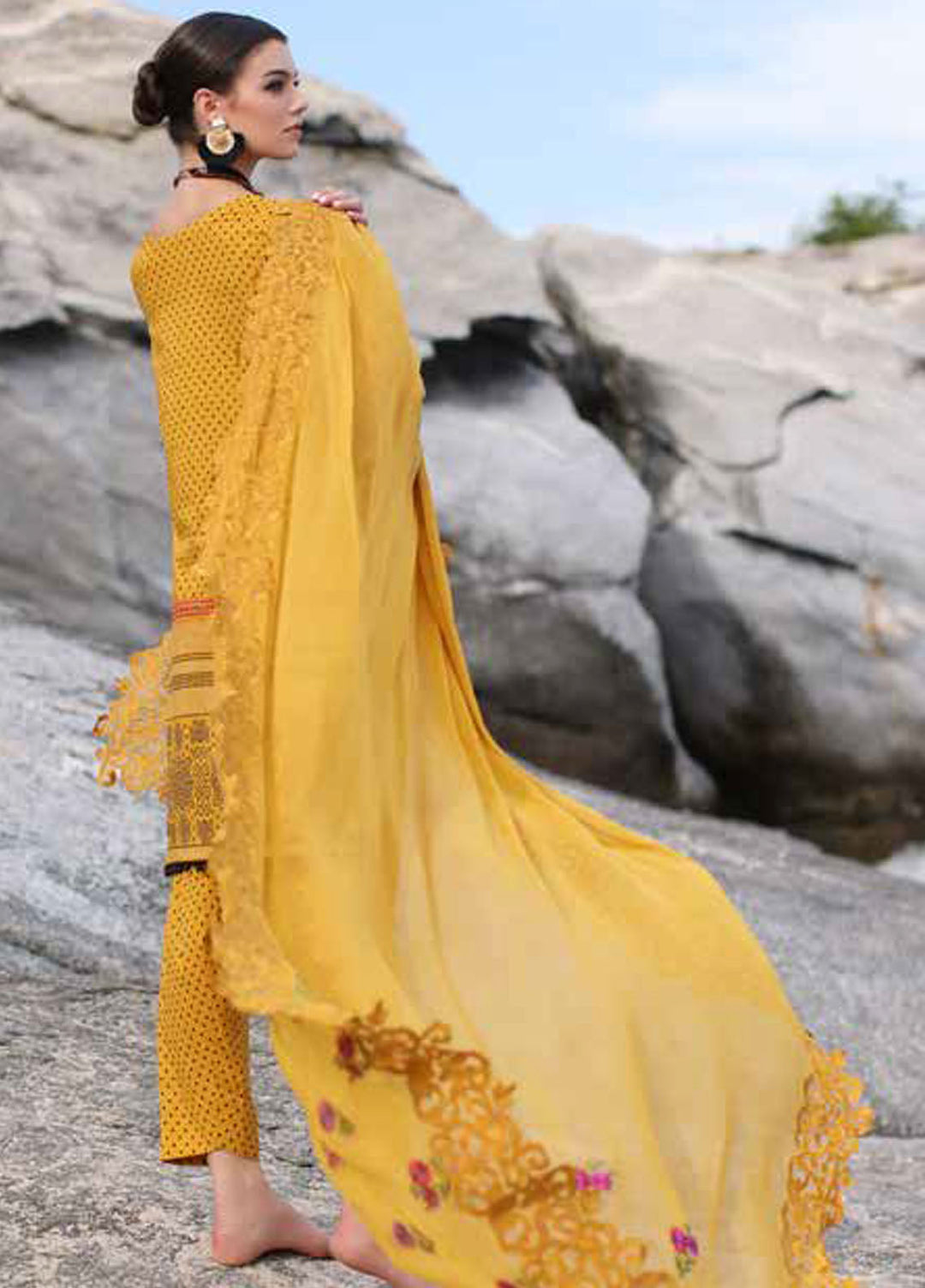 Charizma Printed Lawn Suits Unstitched 3 Piece CRZ24PM PM4-12 - Summer Collection