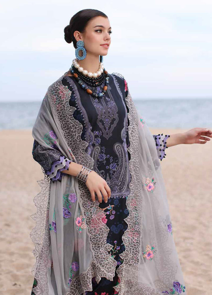 Charizma Printed Lawn Suits Unstitched 3 Piece CRZ24PM PM4-13 - Summer Collection