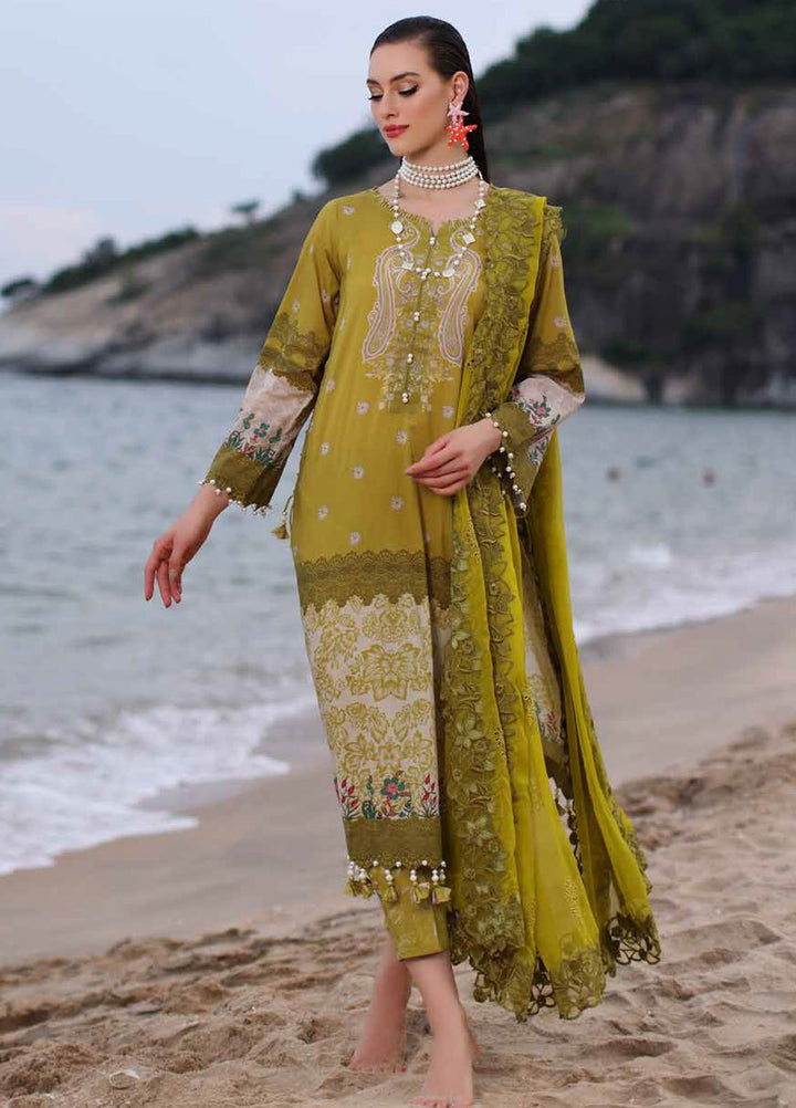 Charizma Printed Lawn Suits Unstitched 3 Piece CRZ24PM PM4-14 - Summer Collection
