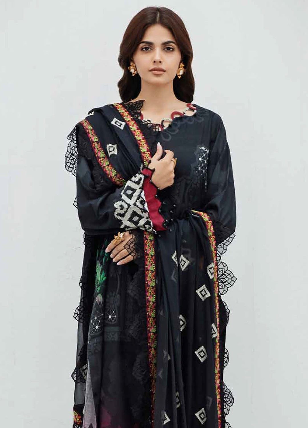 Charizma Printed Lawn Suits Unstitched 3 Piece CRZ24PM PM4-16 - Summer Collection