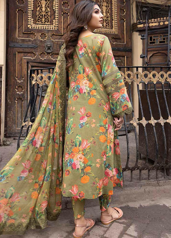 Rang-e-Bahaar By Charizma Embroidered Lawn Suits Unstitched 3 Piece CRZ23RB CRB-02 - Spring / Summer Collection