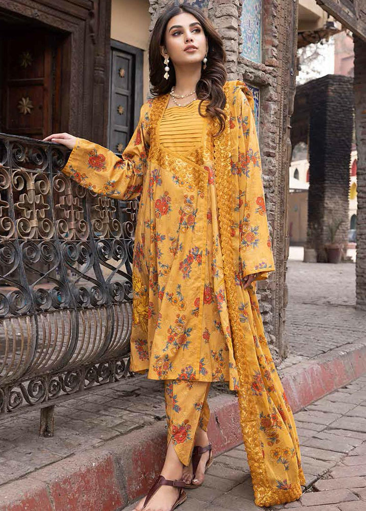 Rang-e-Bahaar By Charizma Embroidered Lawn Suits Unstitched 3 Piece CRZ23RB CRB-06 - Spring / Summer Collection