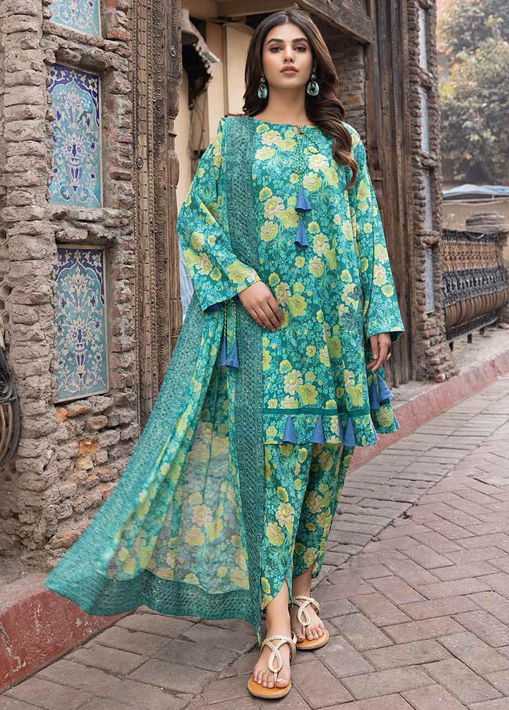 Rang-e-Bahaar By Charizma Embroidered Lawn Suits Unstitched 3 Piece CRZ23RB CRB-08 - Spring / Summer Collection