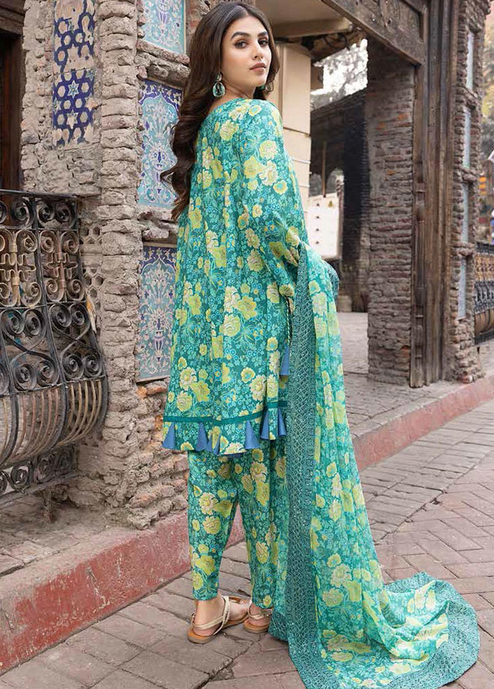 Rang-e-Bahaar By Charizma Embroidered Lawn Suits Unstitched 3 Piece CRZ23RB CRB-08 - Spring / Summer Collection
