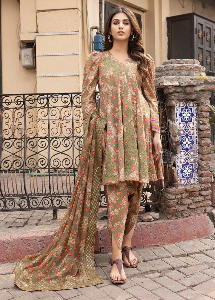 Rang-e-Bahaar By Charizma Embroidered Lawn Suits Unstitched 3 Piece CRZ23RB CRB-09 - Spring / Summer Collection