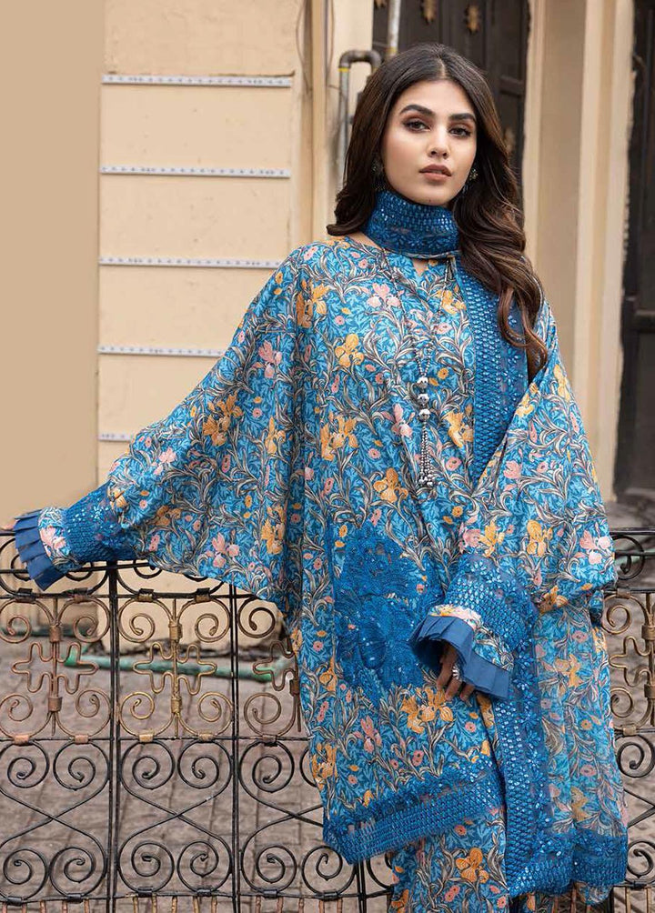 Rang-e-Bahaar By Charizma Embroidered Lawn Suits Unstitched 3 Piece CRZ23RB CRB-10 - Spring / Summer Collection