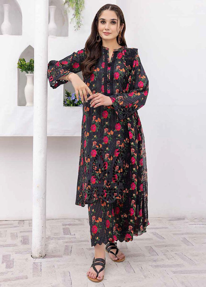 Rang-e-Bahaar By Charizma Embroidered Lawn Suits Unstitched 3 Piece CRZ23RB-V2 CRB-11 - Spring / Summer Collection