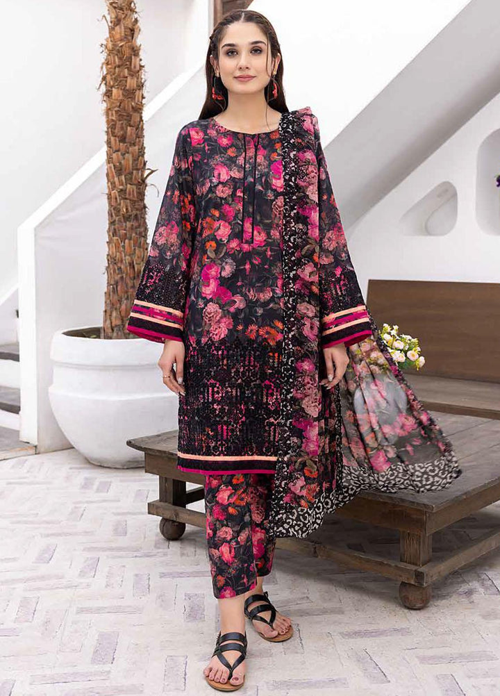 Rang-e-Bahaar By Charizma Embroidered Lawn Suits Unstitched 3 Piece CRZ23RB-V2 CRB-18 - Spring / Summer Collection
