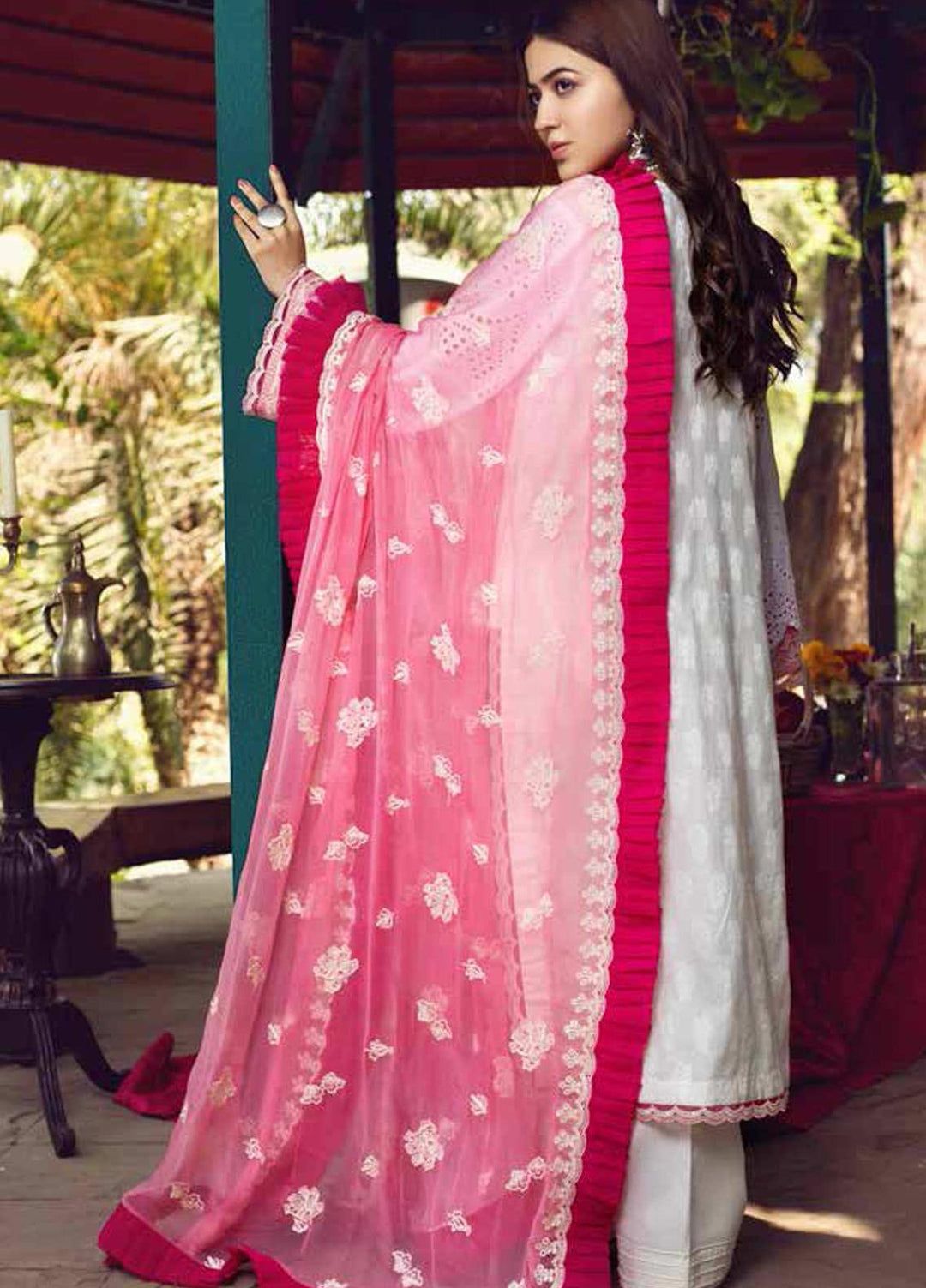 Charizma Embroidered Lawn Suits Unstitched 3 Piece CRZ21BN EBL-01 - Summer Collection