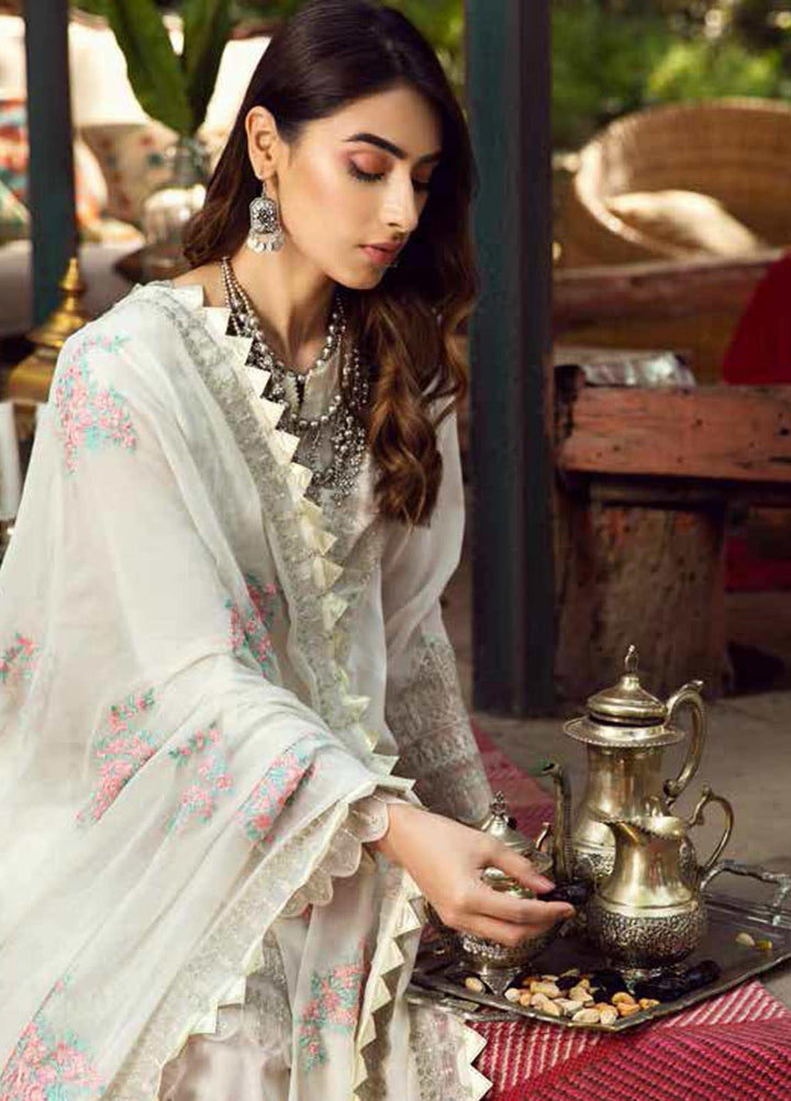 Charizma Embroidered Lawn Suits Unstitched 3 Piece CRZ21BN EBL-07 - Summer Collection
