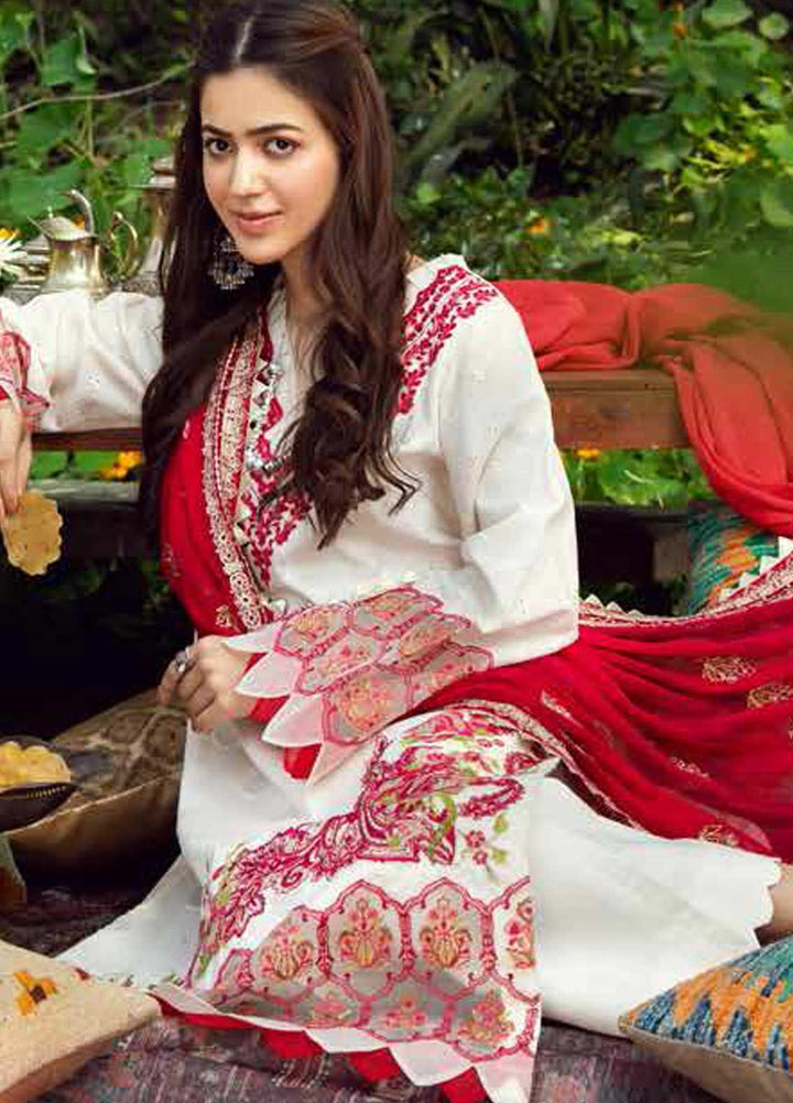Charizma Embroidered Lawn Suits Unstitched 3 Piece CRZ21BN EBL-09 - Summer Collection