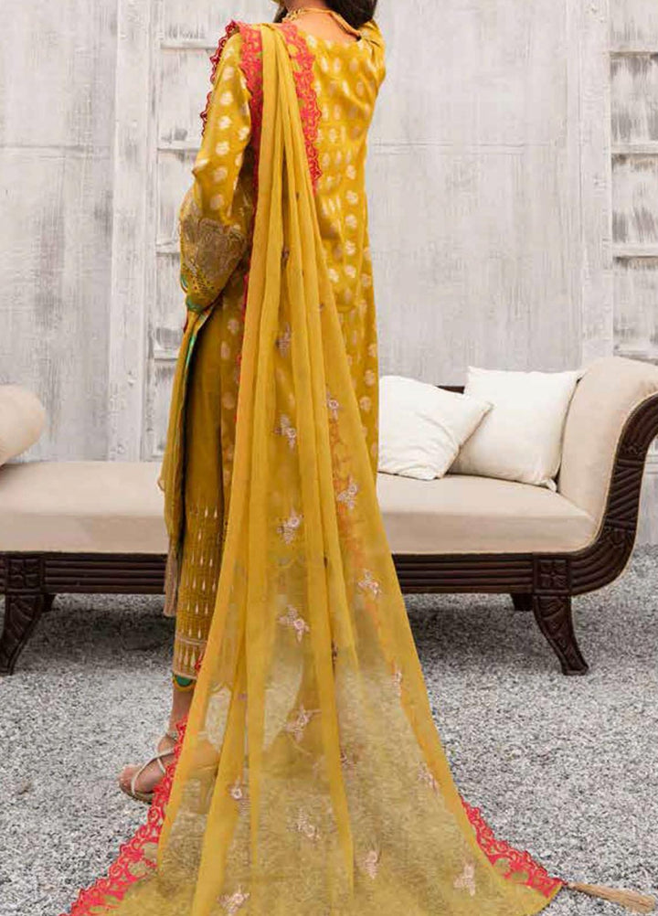 Charizma Embroidered Lawn Suits Unstitched 3 Piece CRZ21SJ 03 - Summer Collection