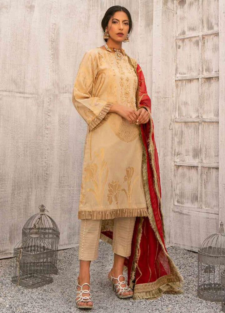 Charizma Embroidered Lawn Suits Unstitched 3 Piece CRZ21SJ 04 - Summer Collection
