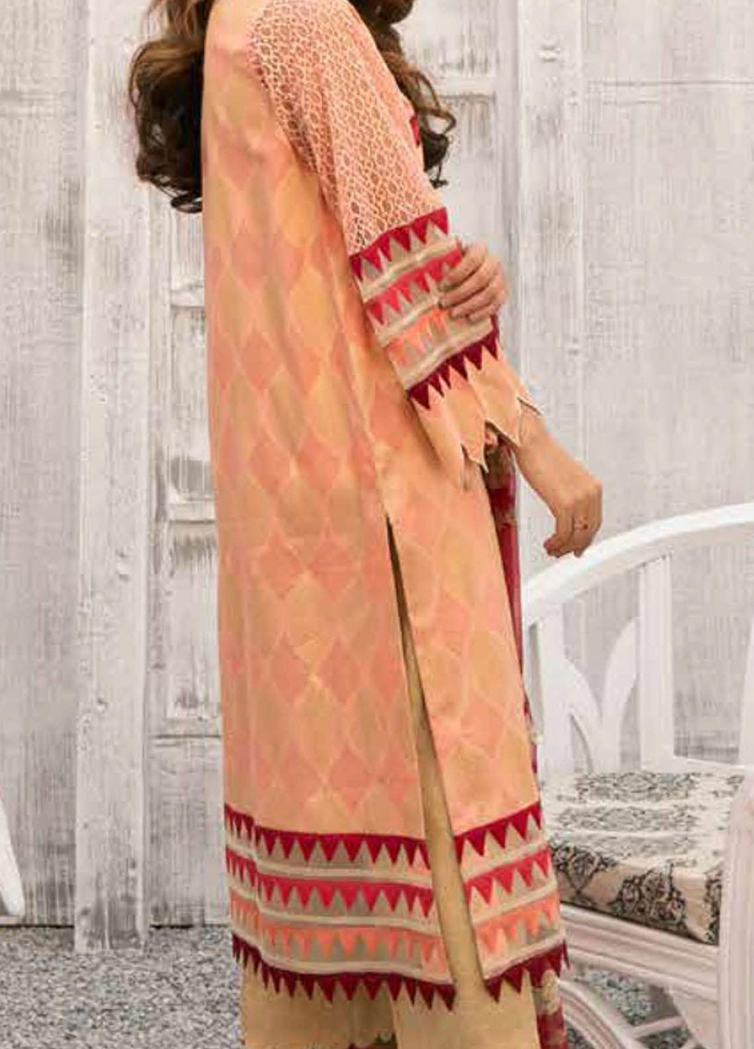Charizma Embroidered Lawn Suits Unstitched 3 Piece CRZ21SJ 07 - Summer Collection