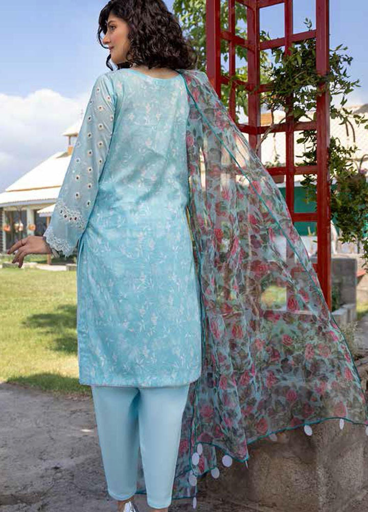 Charizma Embroidered Lawn Suits Unstitched 3 Piece CRZ21LS CSL-09 - Summer Collection