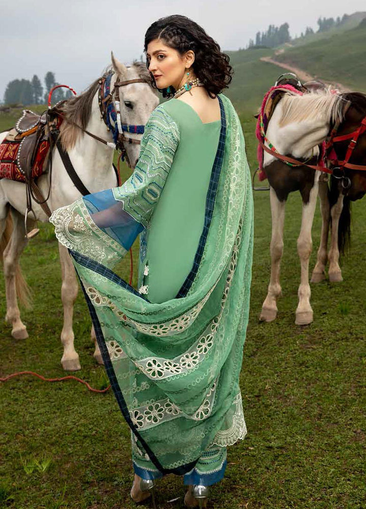 Charizma Embroidered Lawn Suits Unstitched 3 Piece CRZ21SM ED-10 - Festive Collection