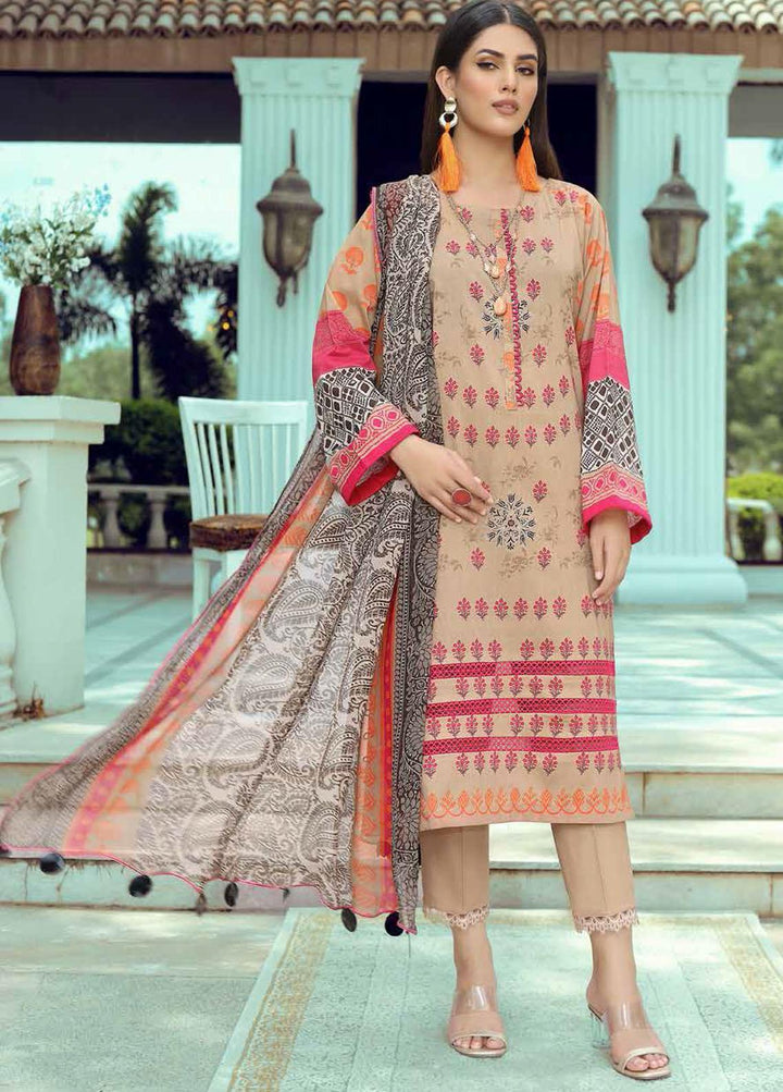 Signature Prints By Charizma Printed Lawn Suits Unstitched 3 Piece CRZ22SP CSP-01 - Summer Collection