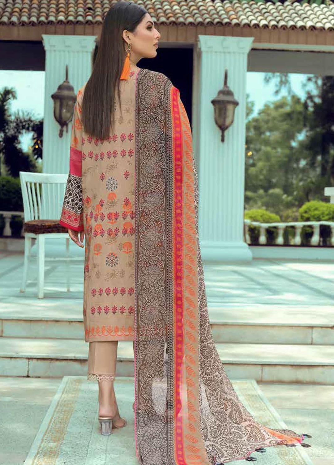 Signature Prints By Charizma Printed Lawn Suits Unstitched 3 Piece CRZ22SP CSP-01 - Summer Collection