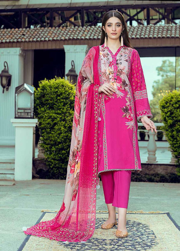 Signature Prints By Charizma Printed Lawn Suits Unstitched 3 Piece CRZ22SP CSP-04 - Summer Collection