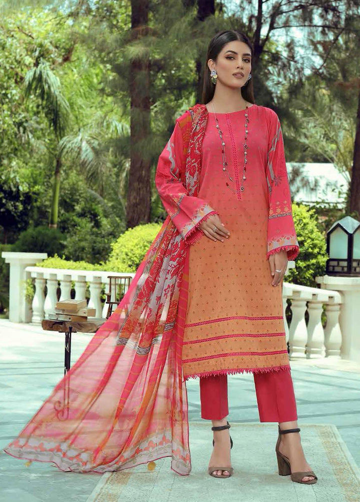 Signature Prints By Charizma Printed Lawn Suits Unstitched 3 Piece CRZ22SP CSP-07 - Summer Collection