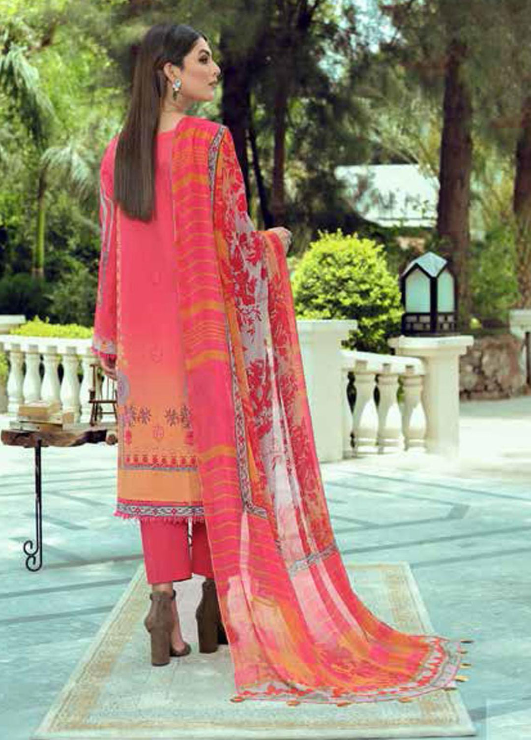 Signature Prints By Charizma Printed Lawn Suits Unstitched 3 Piece CRZ22SP CSP-07 - Summer Collection