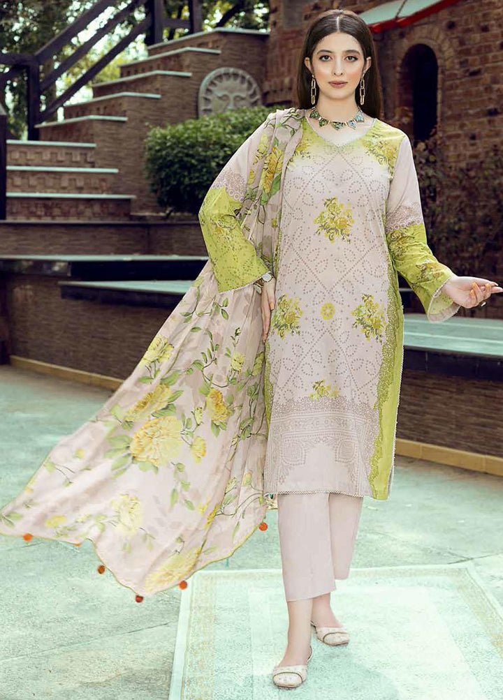 Signature Prints By Charizma Printed Lawn Suits Unstitched 3 Piece CRZ22SP CSP-08 - Summer Collection