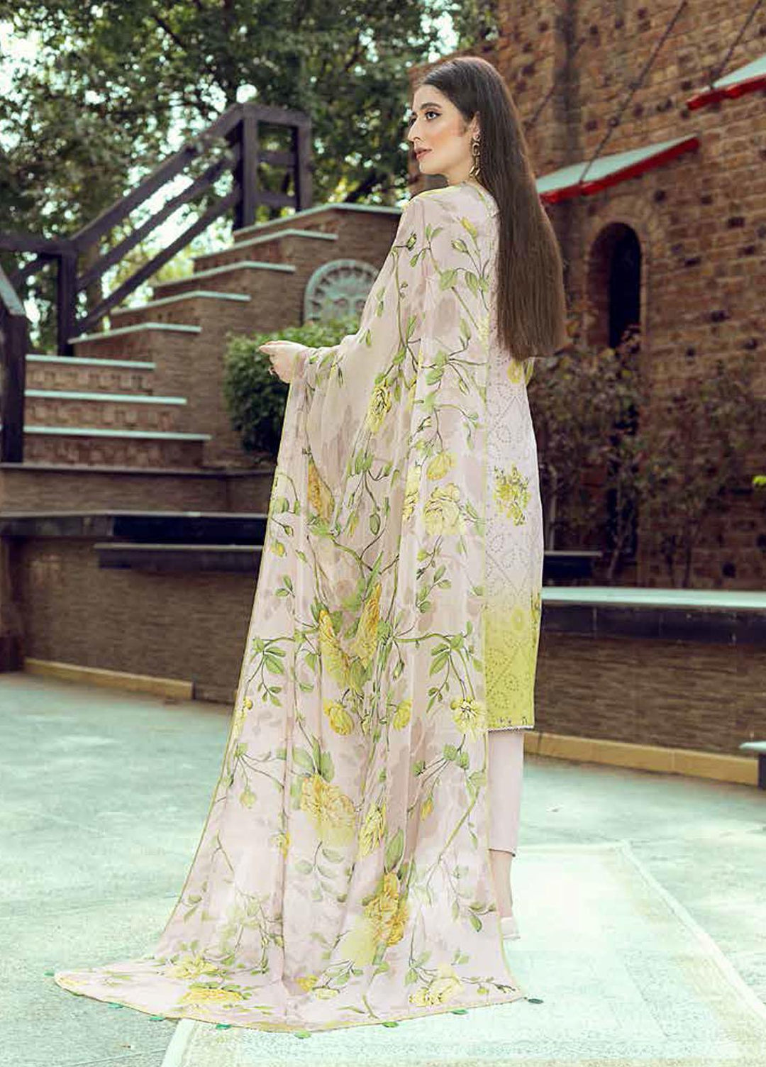 Signature Prints By Charizma Printed Lawn Suits Unstitched 3 Piece CRZ22SP CSP-08 - Summer Collection