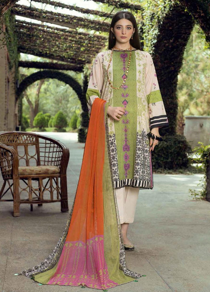 Signature Prints By Charizma Printed Lawn Suits Unstitched 3 Piece CRZ22SP CSP-10 - Summer Collection